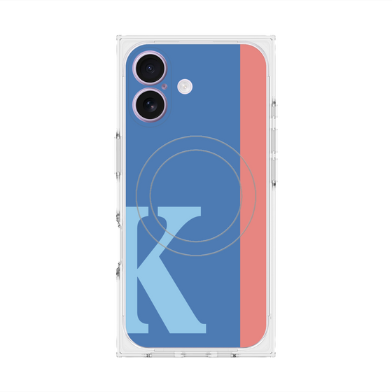 Premium Square Case with MagSafe［ Original - initial color line - K blue ］