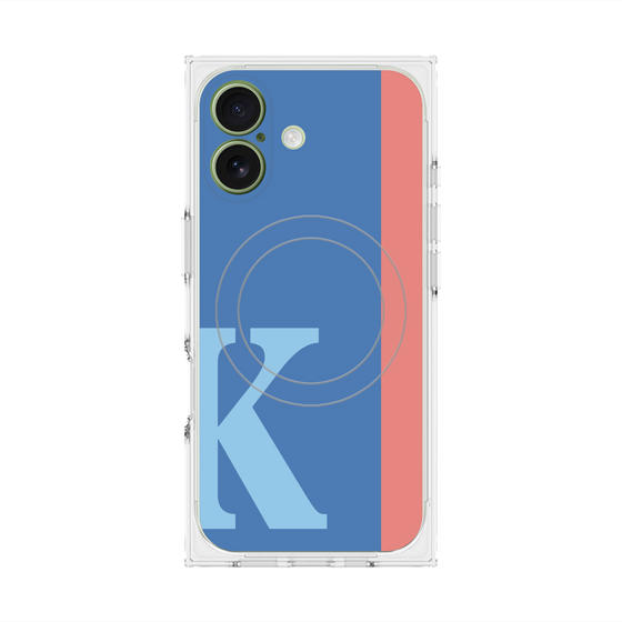 Premium Square Case with MagSafe［ Original - initial color line - K blue ］