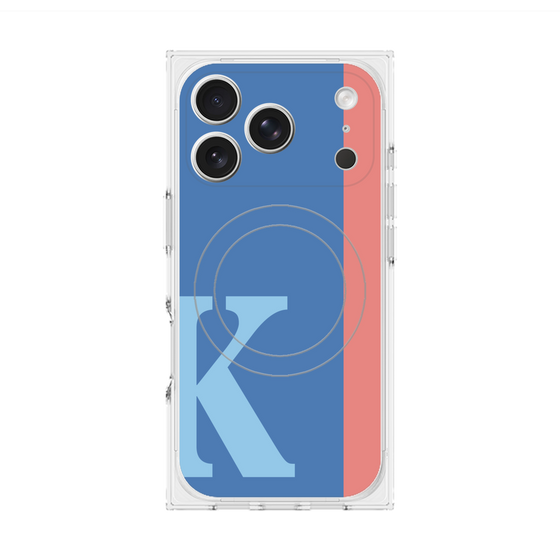 Premium Square Case with MagSafe［ Original - initial color line - K blue ］