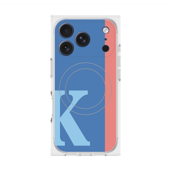 Premium Square Case with MagSafe［ Original - initial color line - K blue ］