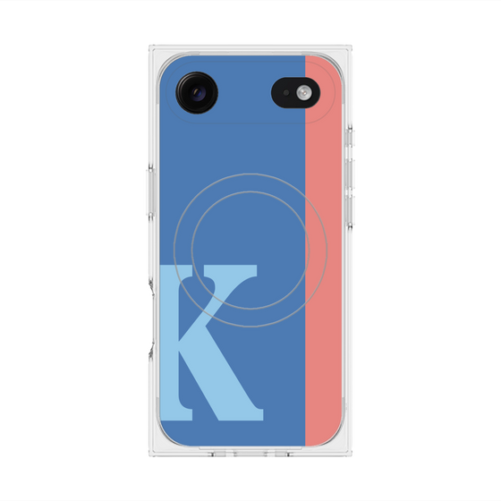 Premium Square Case with MagSafe［ Original - initial color line - K blue ］