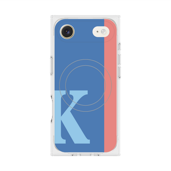 Premium Square Case with MagSafe［ Original - initial color line - K blue ］