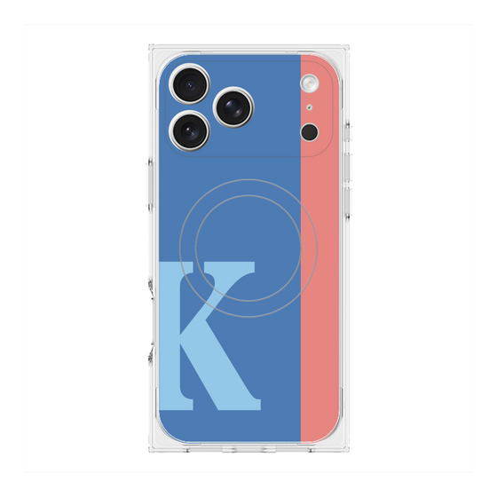 Premium Square Case with MagSafe［ Original - initial color line - K blue ］