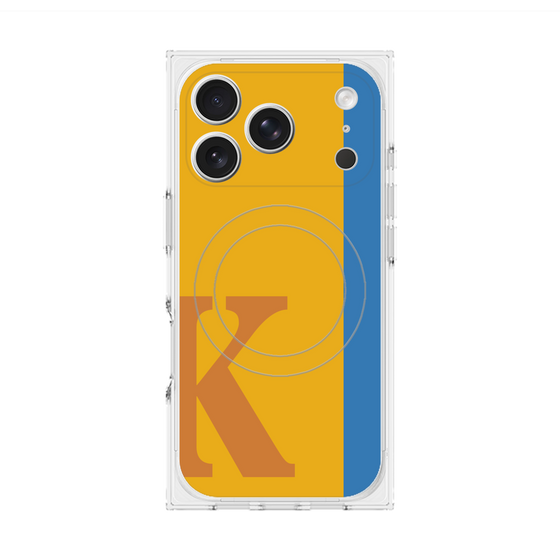 Premium Square Case with MagSafe［ Original - initial color line - K orange ］