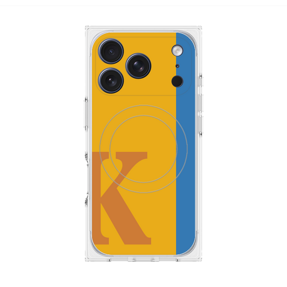 Premium Square Case with MagSafe［ Original - initial color line - K orange ］