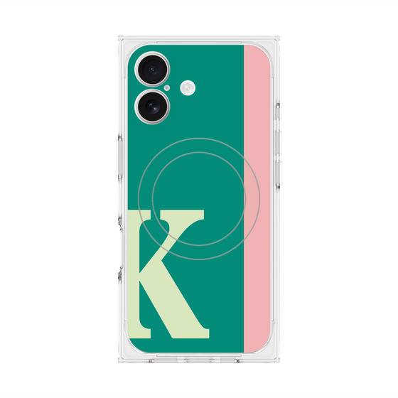 Premium Square Case with MagSafe［ Original - initial color line - K green ］