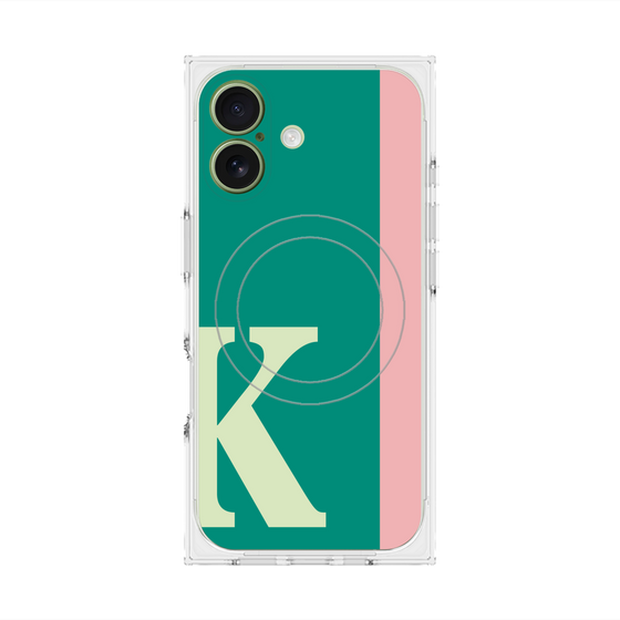 Premium Square Case with MagSafe［ Original - initial color line - K green ］