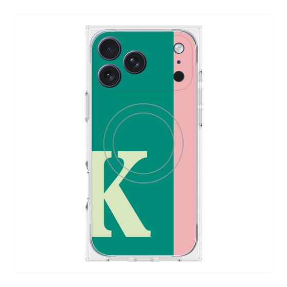 Premium Square Case with MagSafe［ Original - initial color line - K green ］