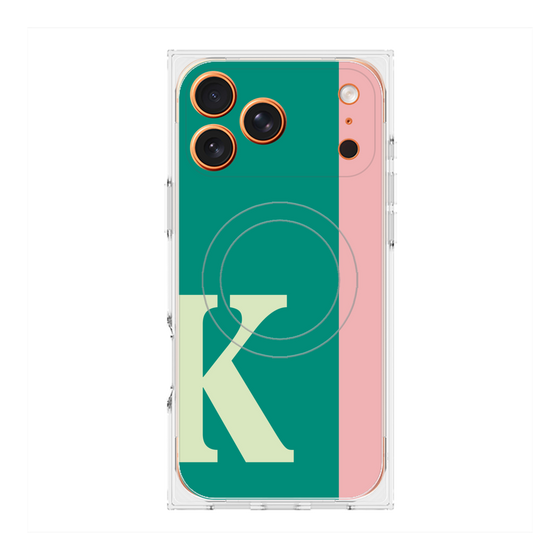 Premium Square Case with MagSafe［ Original - initial color line - K green ］