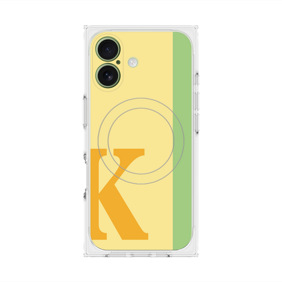Premium Square Case with MagSafe［ Original - initial color line - K yellow ］