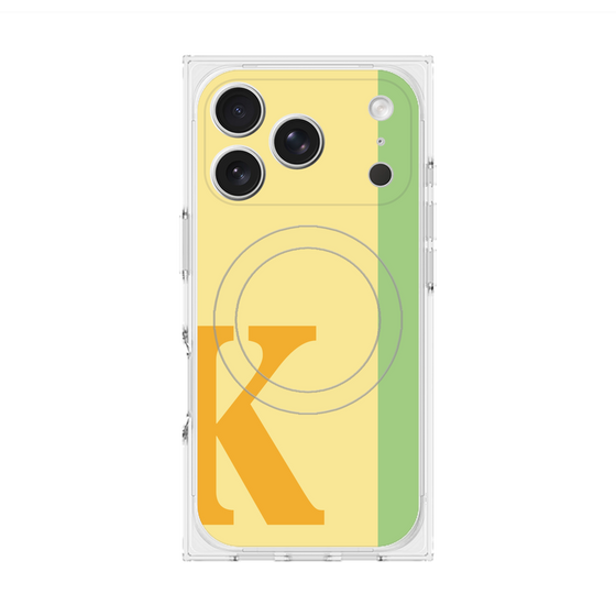 Premium Square Case with MagSafe［ Original - initial color line - K yellow ］