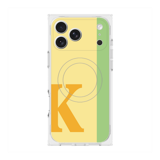 Premium Square Case with MagSafe［ Original - initial color line - K yellow ］