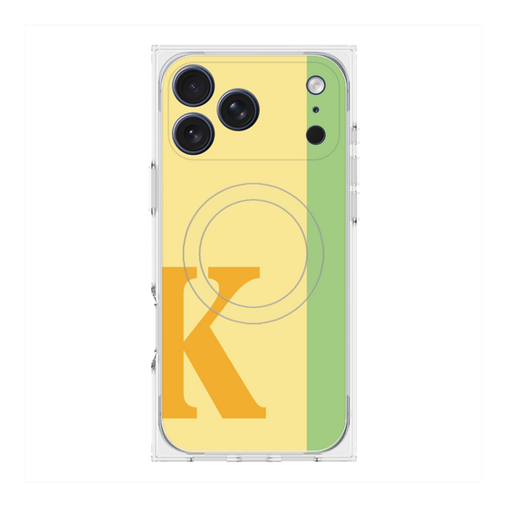 Premium Square Case with MagSafe［ Original - initial color line - K yellow ］
