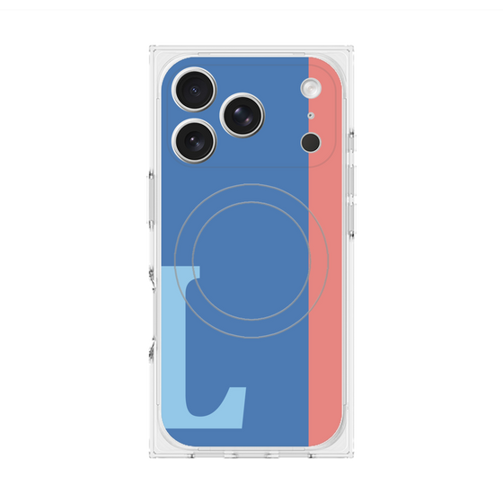 Premium Square Case with MagSafe［ Original - initial color line - L blue ］