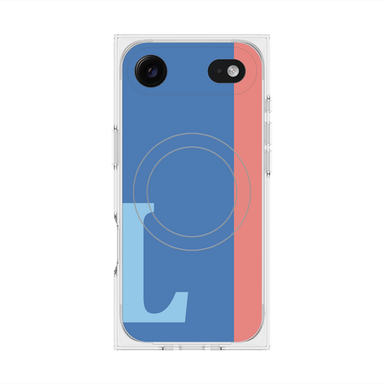 Premium Square Case with MagSafe［ Original - initial color line - L blue ］