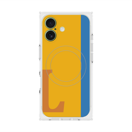 Premium Square Case with MagSafe［ Original - initial color line - L orange ］