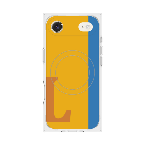 Premium Square Case with MagSafe［ Original - initial color line - L orange ］