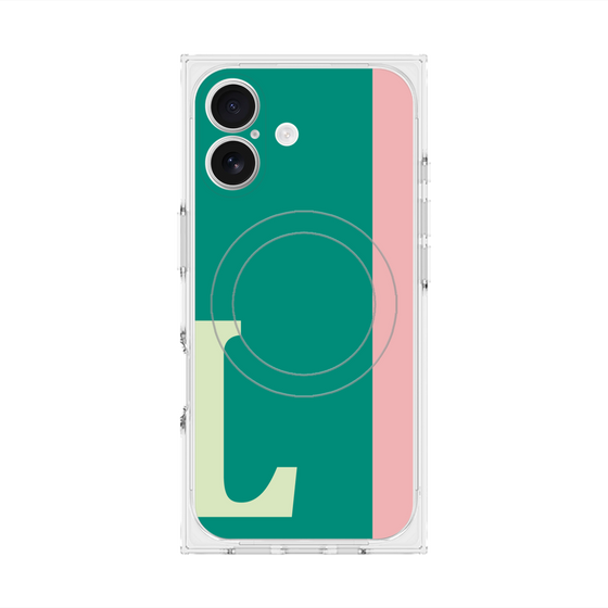 Premium Square Case with MagSafe［ Original - initial color line - L green ］