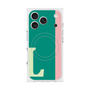 Premium Square Case with MagSafe［ Original - initial color line - L green ］
