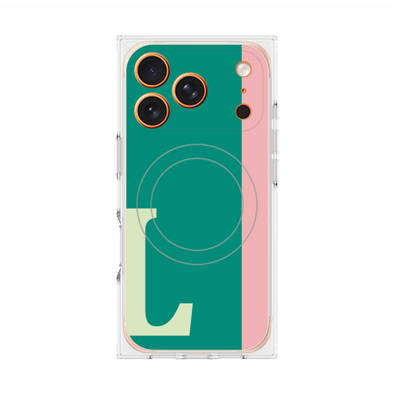 Premium Square Case with MagSafe［ Original - initial color line - L green ］