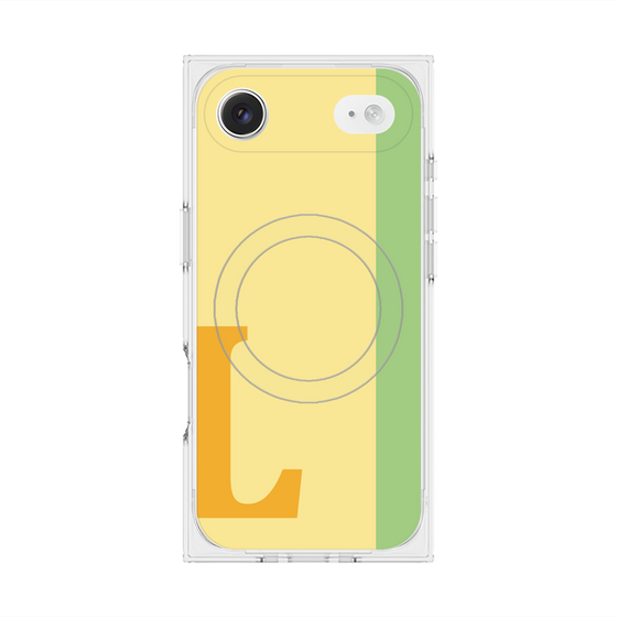 Premium Square Case with MagSafe［ Original - initial color line - L yellow ］