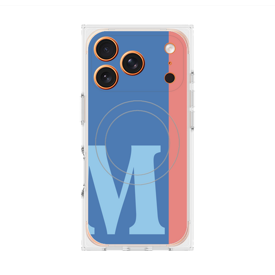 Premium Square Case with MagSafe［ Original - initial color line - M blue ］