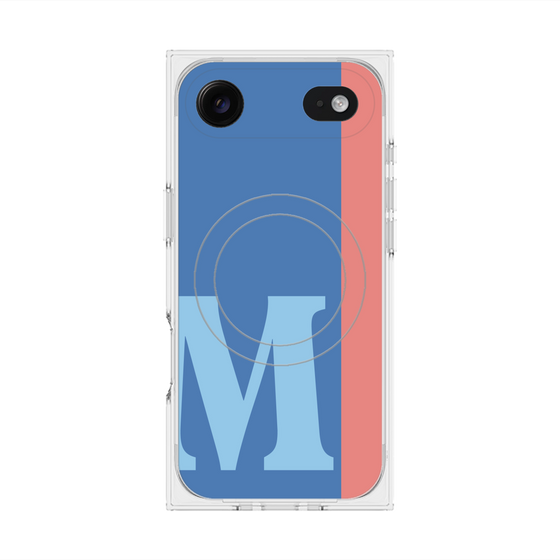 Premium Square Case with MagSafe［ Original - initial color line - M blue ］