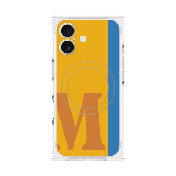 Premium Square Case with MagSafe［ Original - initial color line - M orange ］