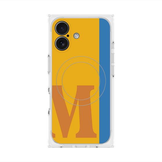 Premium Square Case with MagSafe［ Original - initial color line - M orange ］