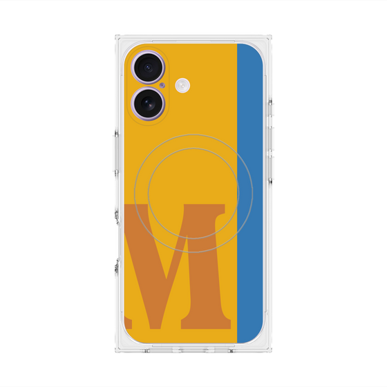 Premium Square Case with MagSafe［ Original - initial color line - M orange ］