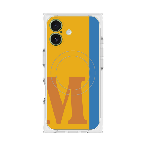 Premium Square Case with MagSafe［ Original - initial color line - M orange ］