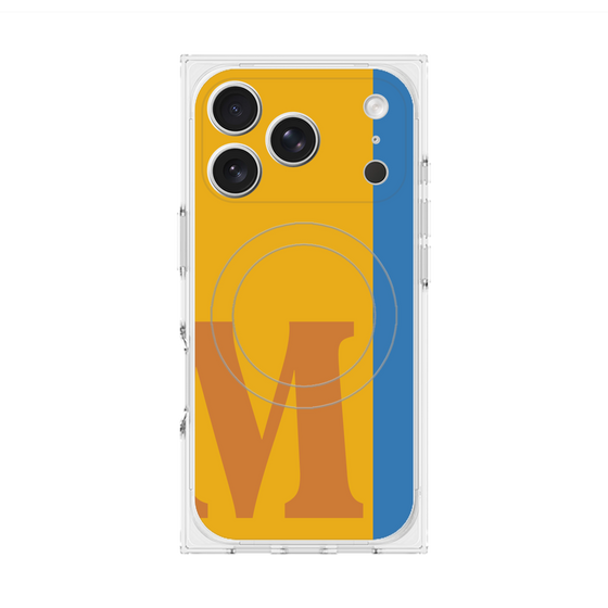 Premium Square Case with MagSafe［ Original - initial color line - M orange ］