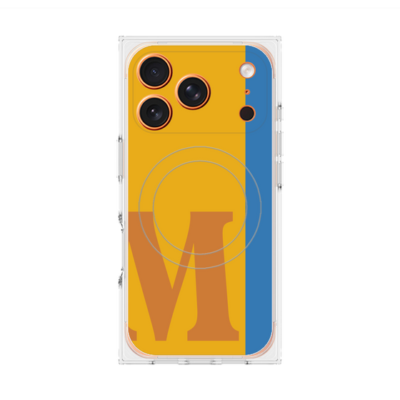 Premium Square Case with MagSafe［ Original - initial color line - M orange ］