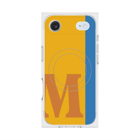 Premium Square Case with MagSafe［ Original - initial color line - M orange ］