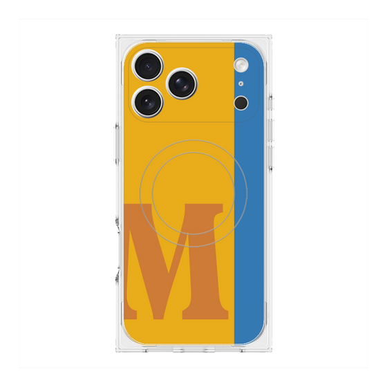 Premium Square Case with MagSafe［ Original - initial color line - M orange ］