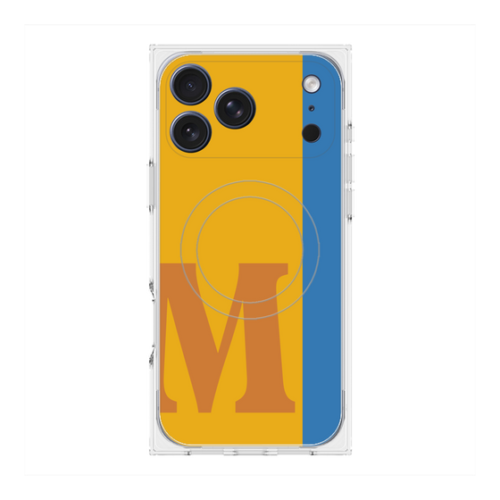 Premium Square Case with MagSafe［ Original - initial color line - M orange ］