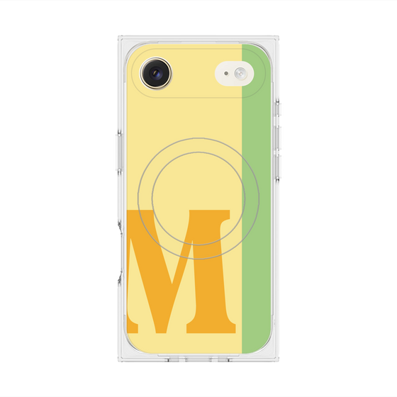 Premium Square Case with MagSafe［ Original - initial color line - M yellow ］
