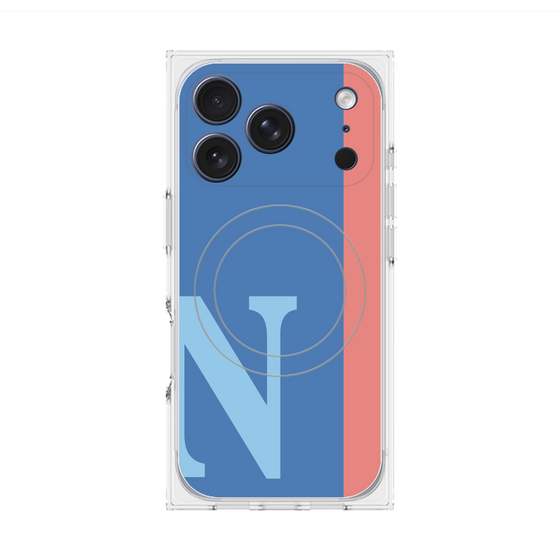 Premium Square Case with MagSafe［ Original - initial color line - N blue ］