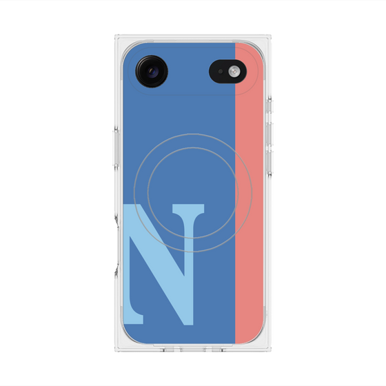 Premium Square Case with MagSafe［ Original - initial color line - N blue ］