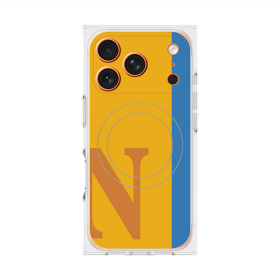 Premium Square Case with MagSafe［ Original - initial color line - N orange ］