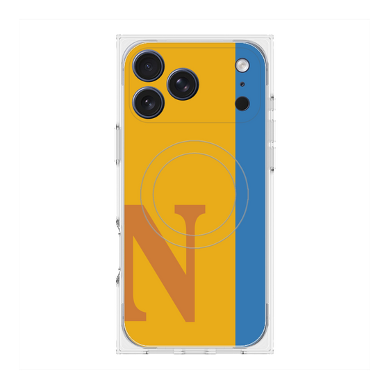 Premium Square Case with MagSafe［ Original - initial color line - N orange ］