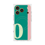 Premium Square Case with MagSafe［ Original - initial color line - O green ］