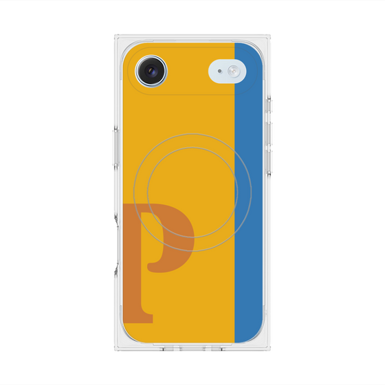 Premium Square Case with MagSafe［ Original - initial color line - P orange ］