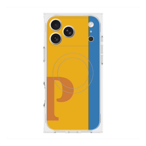 Premium Square Case with MagSafe［ Original - initial color line - P orange ］