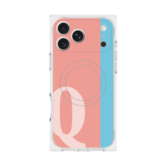Premium Square Case with MagSafe［ Original - initial color line - Q pink ］