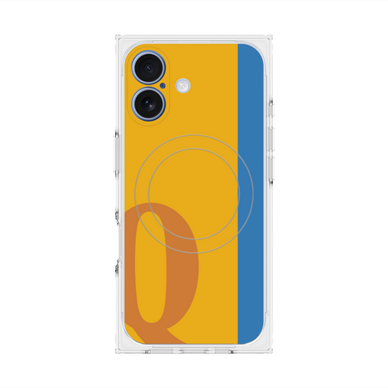 Premium Square Case with MagSafe［ Original - initial color line - Q orange ］