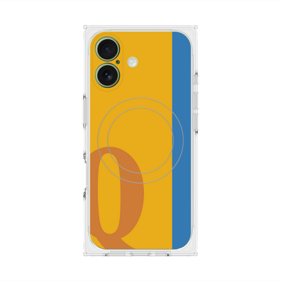 Premium Square Case with MagSafe［ Original - initial color line - Q orange ］