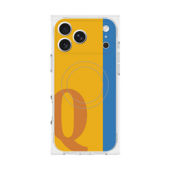 Premium Square Case with MagSafe［ Original - initial color line - Q orange ］