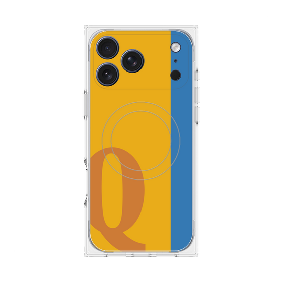 Premium Square Case with MagSafe［ Original - initial color line - Q orange ］