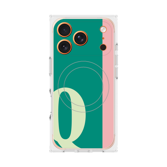 Premium Square Case with MagSafe［ Original - initial color line - Q green ］